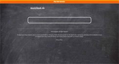 Desktop Screenshot of musichead.de